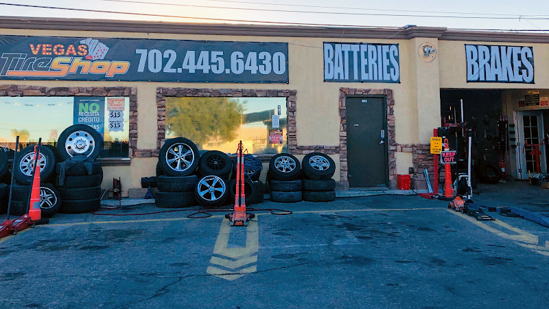 Vegas Tire Shop/ powder coating photo