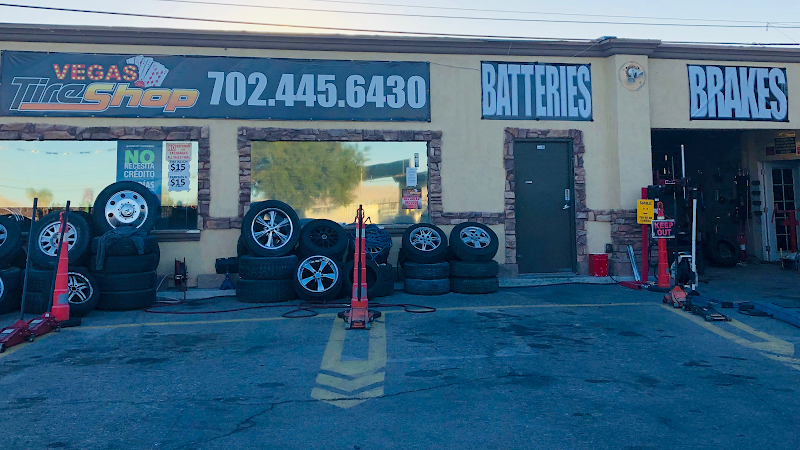 Inside Vegas Tire Shop/ powder coating