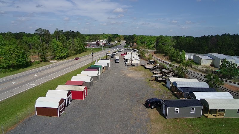 Inside Milledgeville Sheds and Trailers