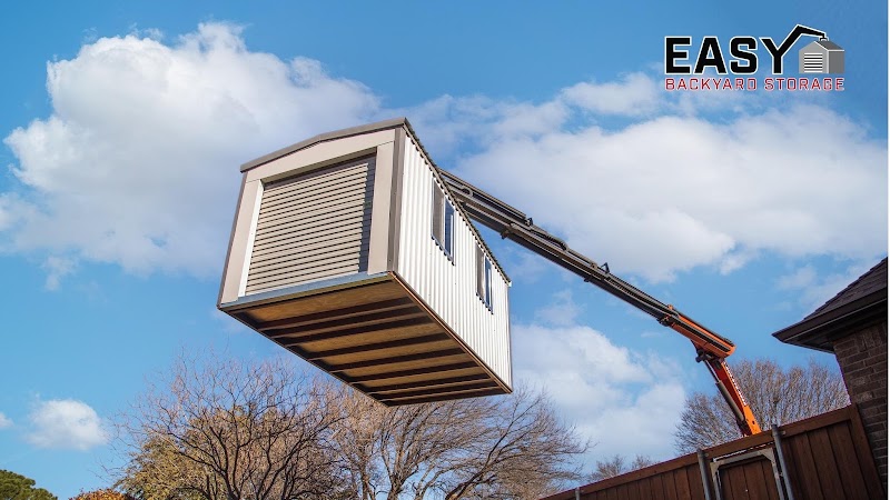 Inside Easy Backyard Storage