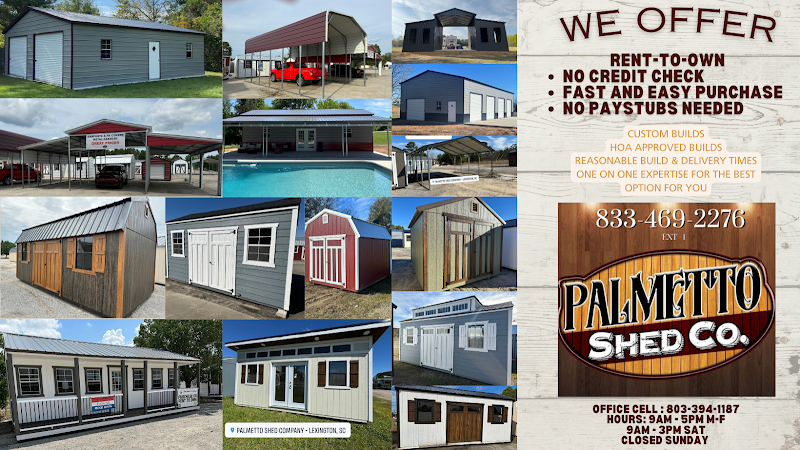 Inside Palmettoshedcompany