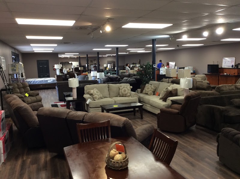 Inside Pay-Less Furniture and Appliances