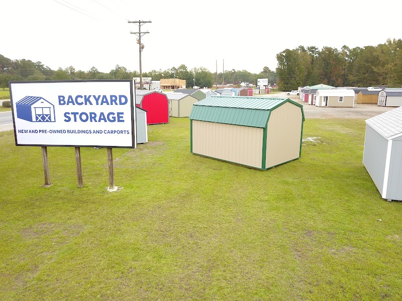 Inside Backyard Storage of Sumter