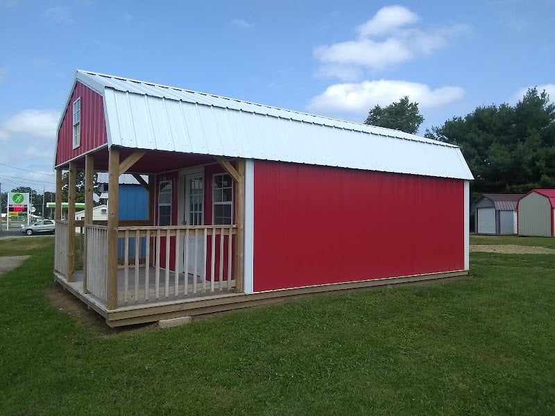 Inside Sheds Direct of Waldo
