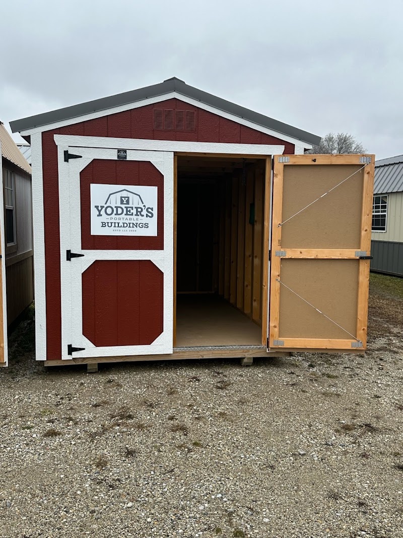 Inside Yoders Portable Buildings