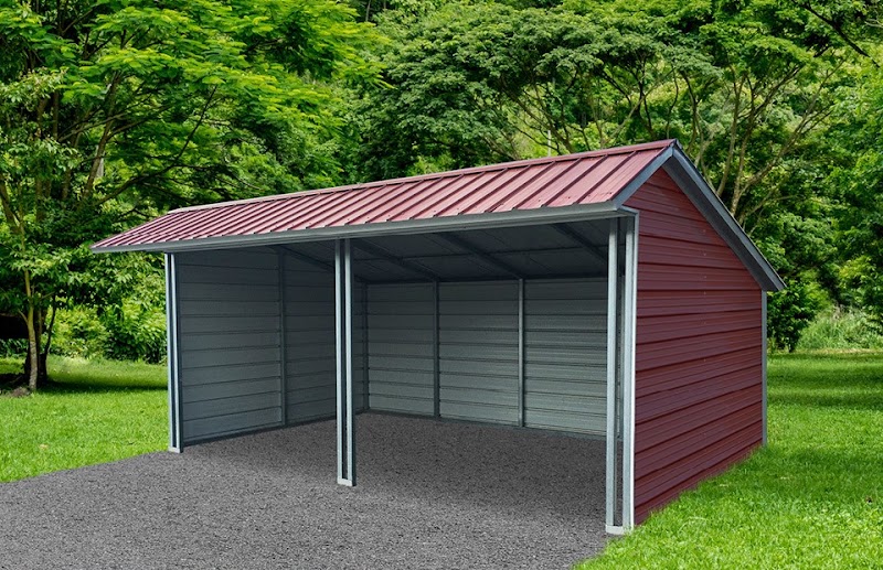 Inside Rocket City Metal & Portable Buildings (Graceland Portable Buildings dealer)