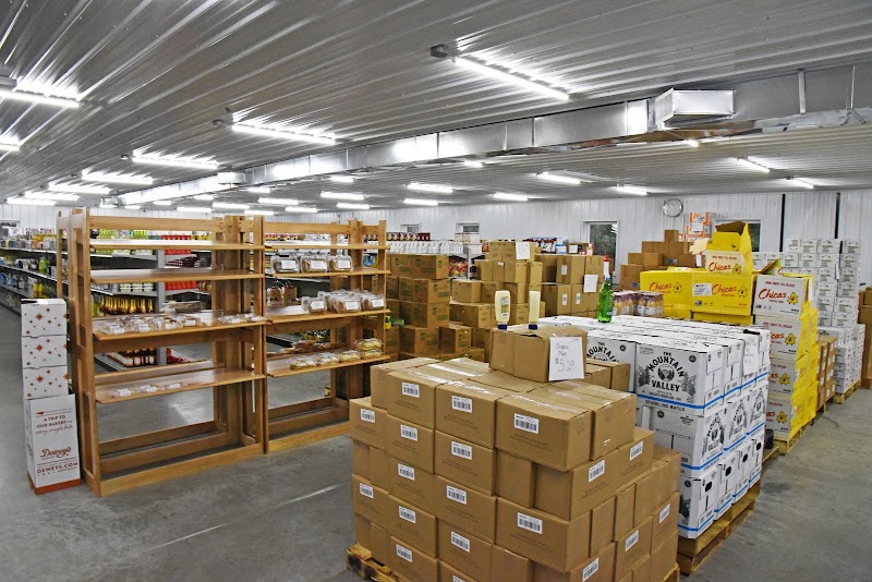 Inside M-66 Groceries and Barns