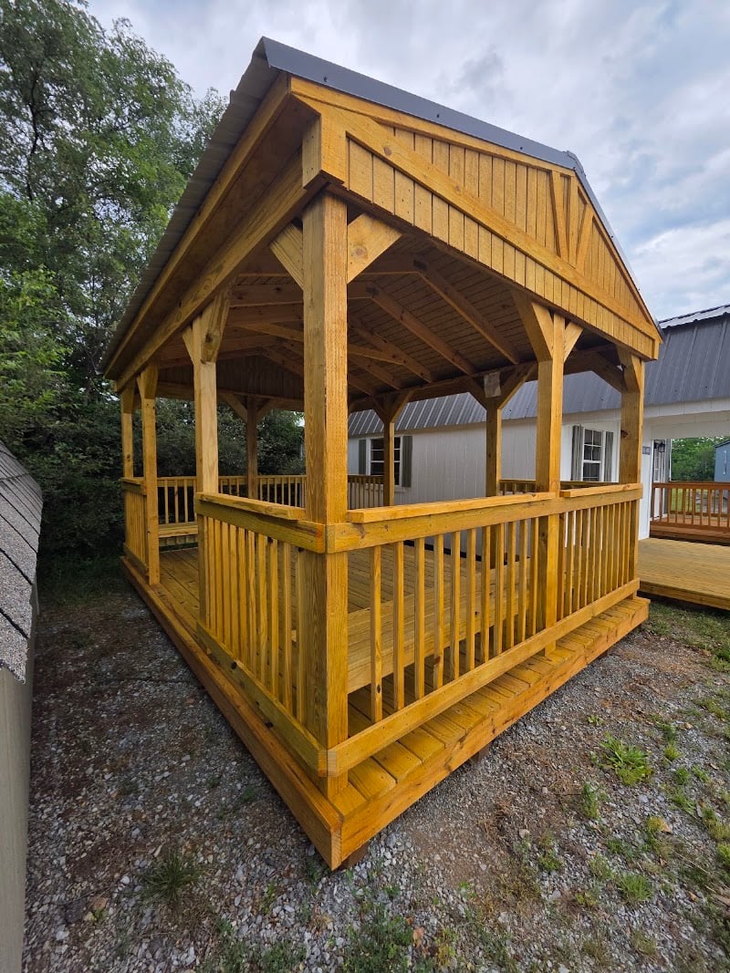 Inside Knobley Mountain Portable Sheds (KMP Sheds)