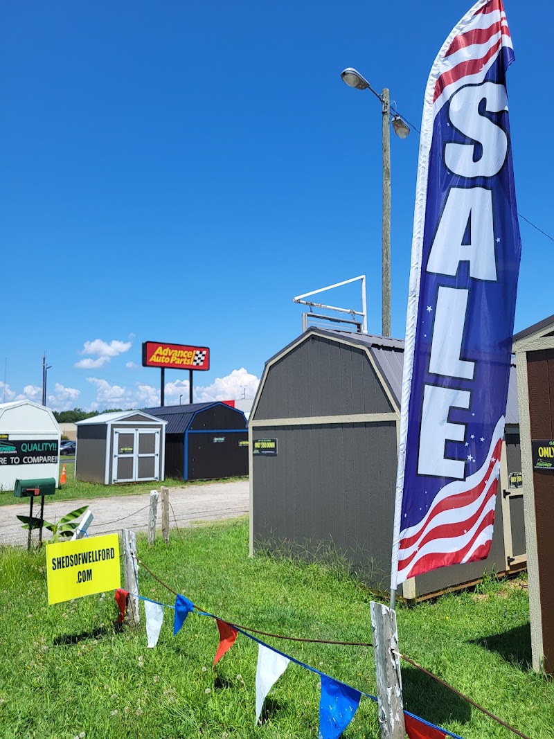 Inside Storage Sheds & Trailers in Wellford
