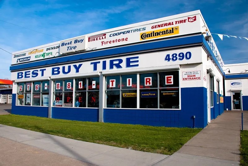 Inside Best Buy Tire & Automotive
