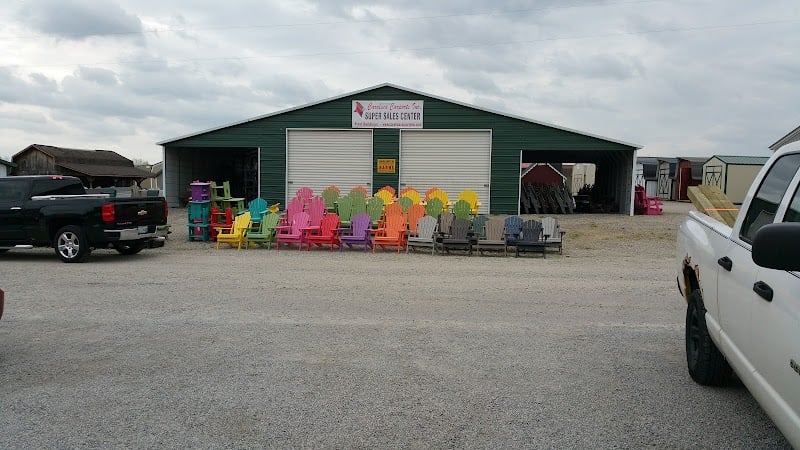 Inside Yoder's Sheds Barns and Cabins