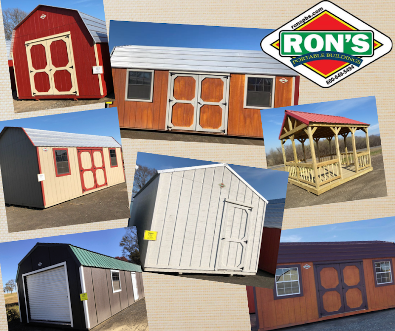 Inside Ron's Portable Building Sales