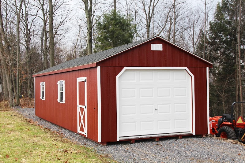 Inside TSI Sheds (Tuscarora Structures)