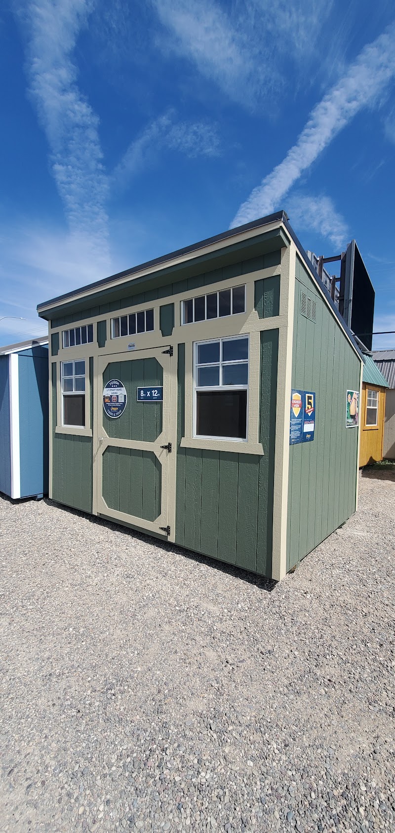 Inside Lucky Dog Sheds