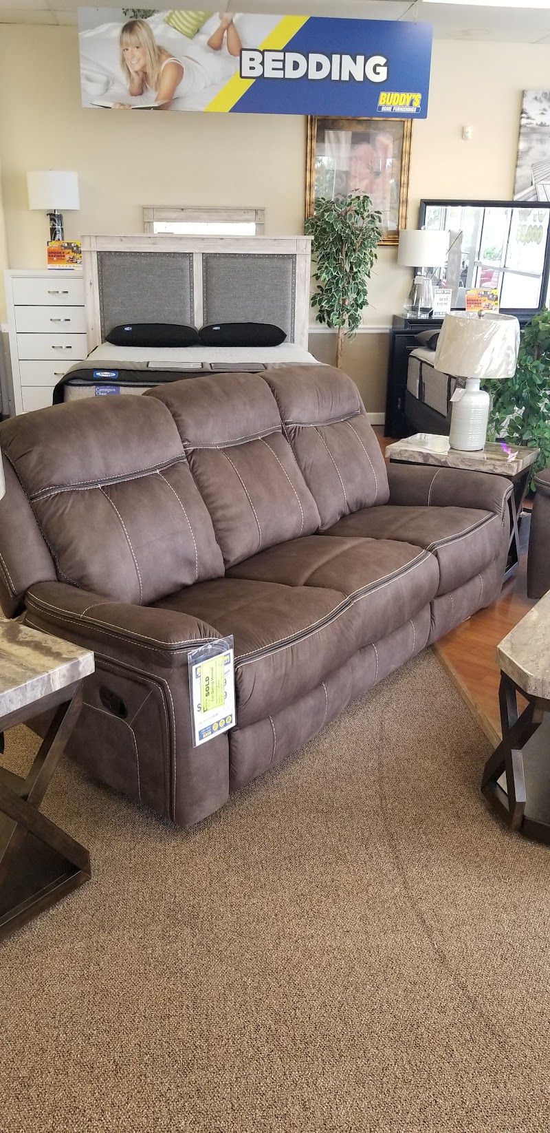 Inside Buddy's Home Furnishings