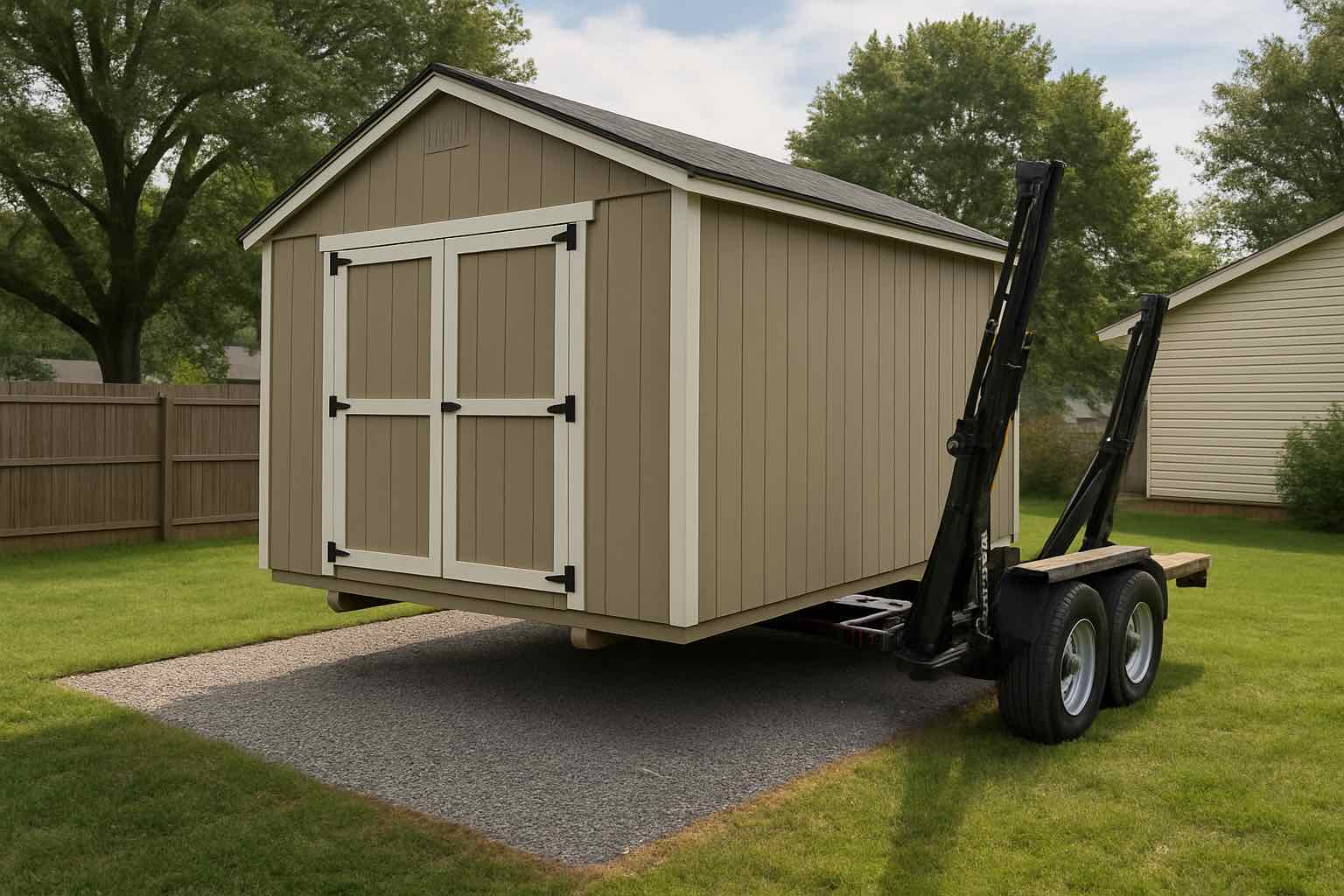 Rent-to-Own Shed Delivery and Site Prep: What to Know Before Your Building Arrives