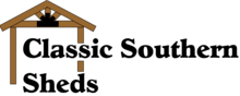 Classic Southern Sheds logo