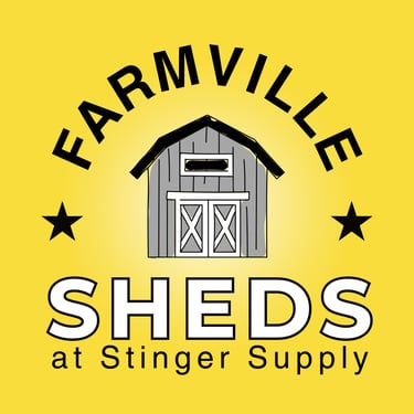 Farmville Sheds (Stinger Supply) logo