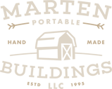 Marten Portable Buildings logo