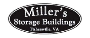 Miller's Storage Buildings logo