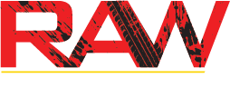 RAW Wheels + Tires logo